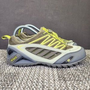 Teva Arato Womens Size 8 Gray Green Hydro Draining Ports Beach Hike Water Shoes